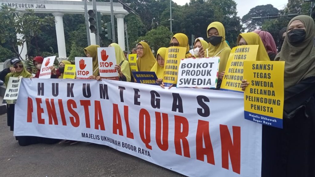 Aksi Bela Quran di Bogor