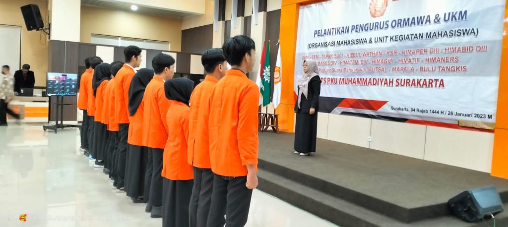 ITS PKU pelantikan pengurus UKM