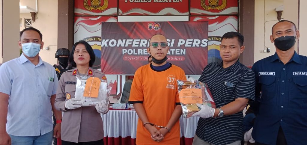 Jody Fitriansyah ditangkap Polres Klaten