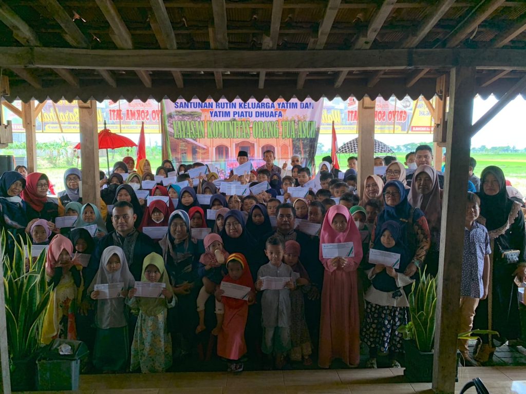 Yayasan Komunitas Orang Tua Asuh Kembali Santuni Anak Yatim