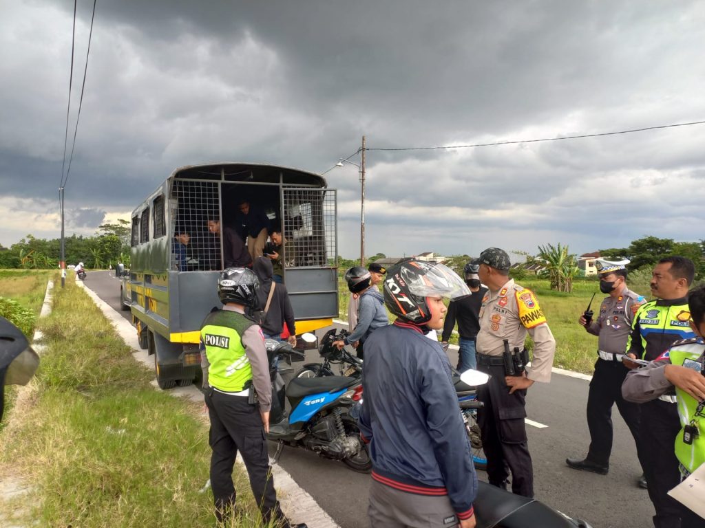 Balap Liar Klaten diamankan