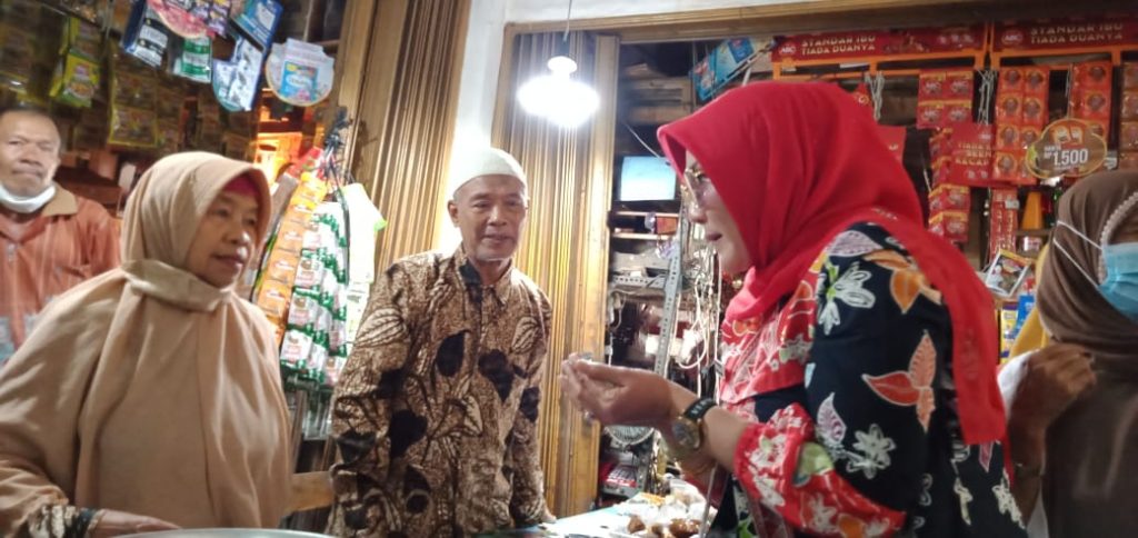 Bupati Klaten ke Pasar