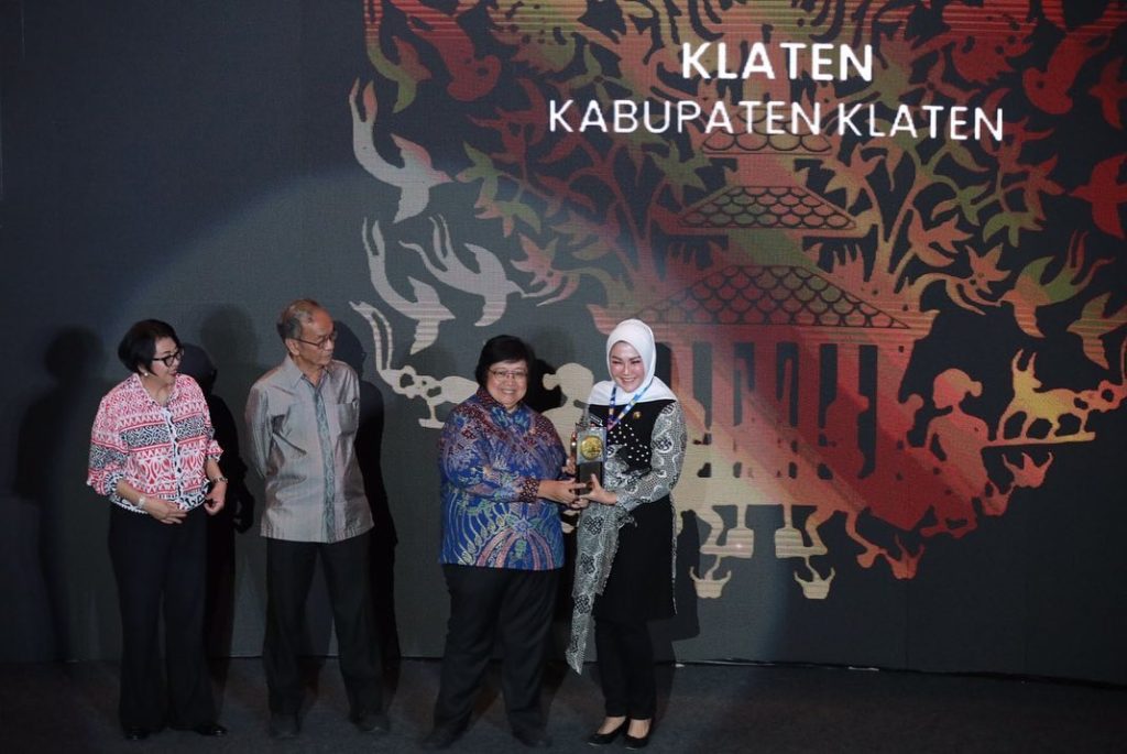 Klaten Raih Piala Adipura 2022