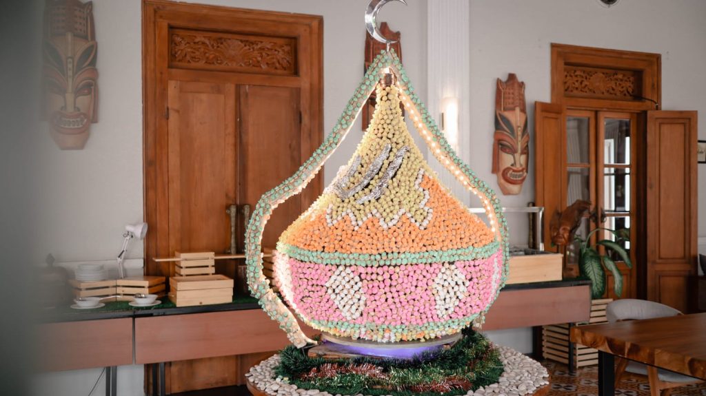 Miniatur Masjid di Solia Hotel