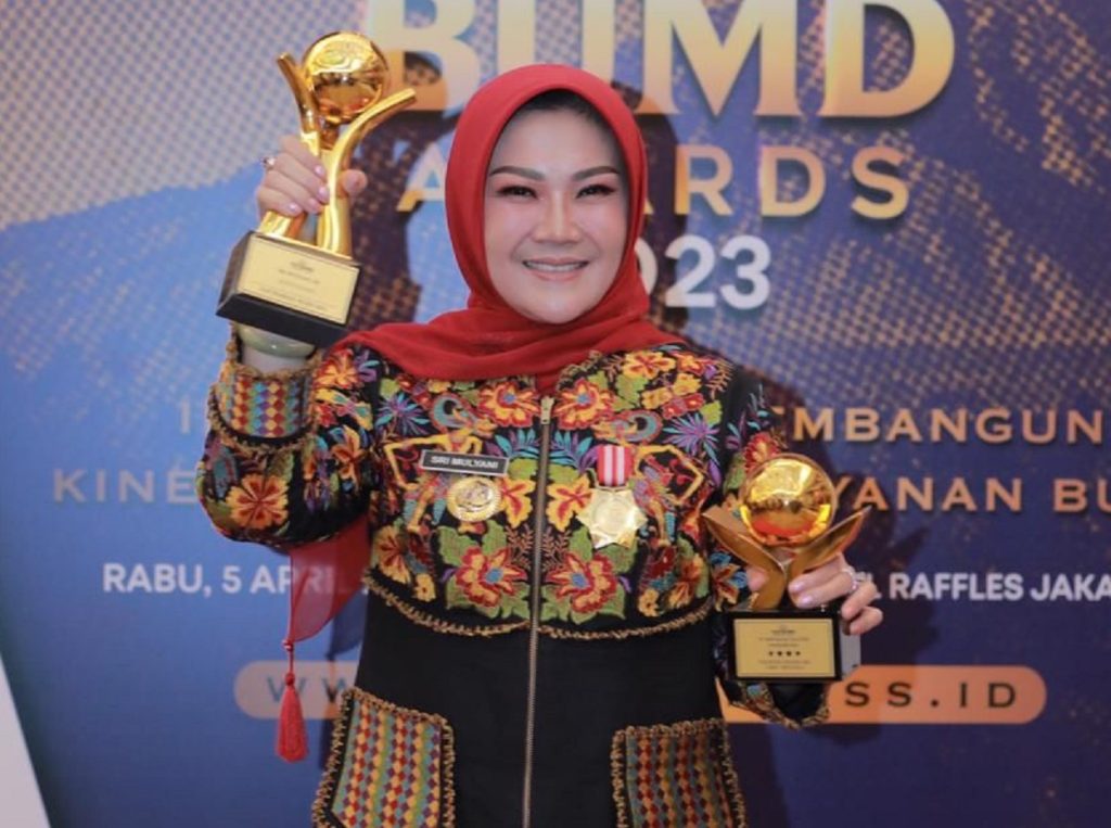Bupati Klaten di Ajang TOP BUMD Award 2023