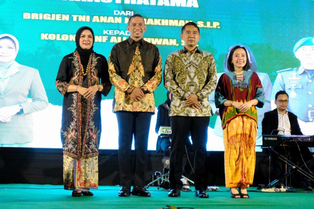 Lepas sambut komandan korem