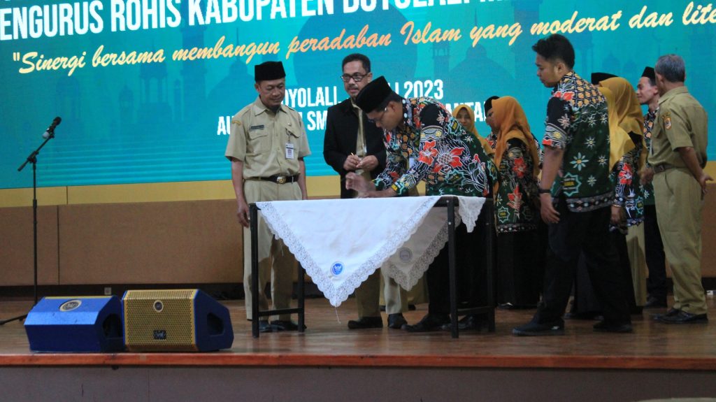 Pelantikan MGMP Agama Islam SMASMK Boyolali
