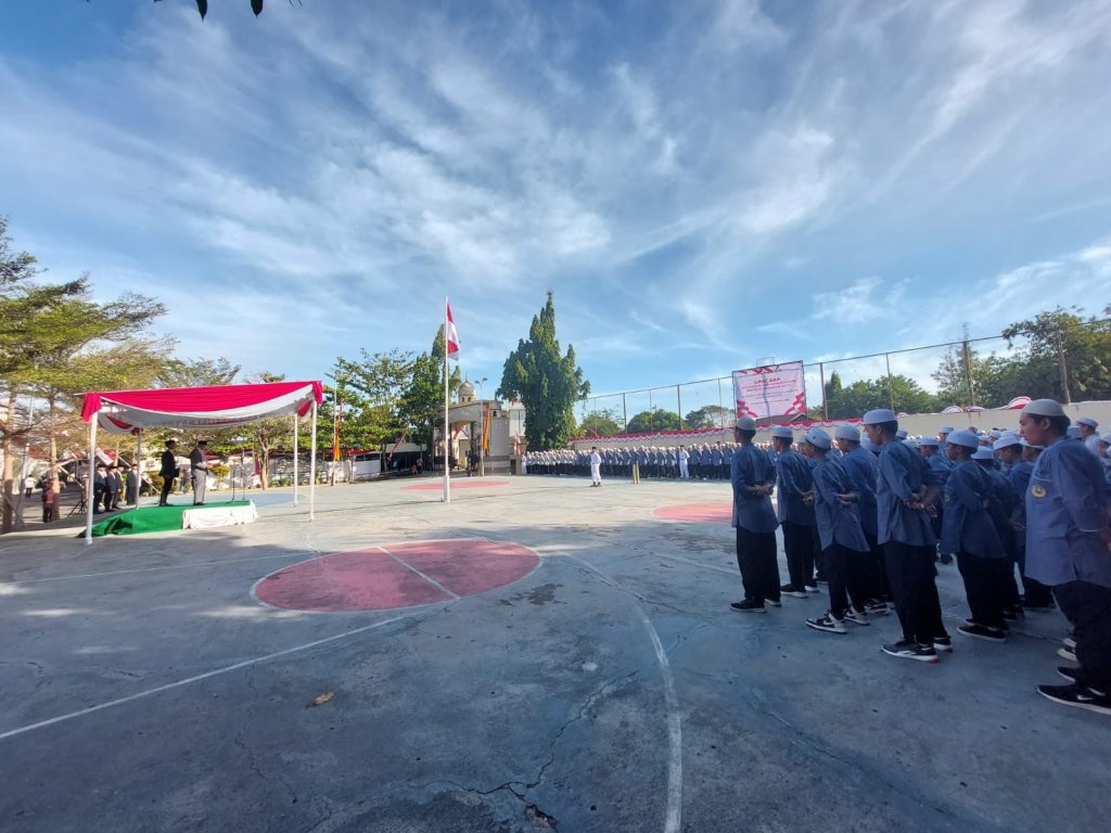 Ponpes Ngruki upacara hut kemerdekaan 78
