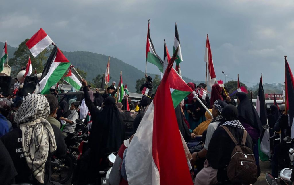 Aksi Palestina Tawangmangu