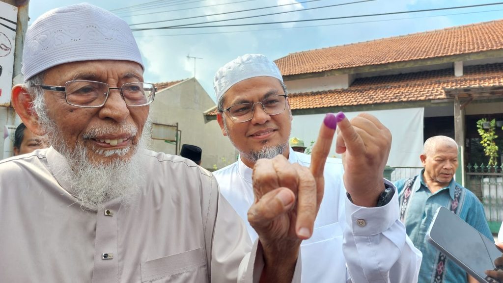 Abu bakar baasyir nyoblos