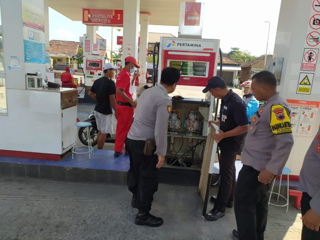 Polres Klaten Sidak SPBU