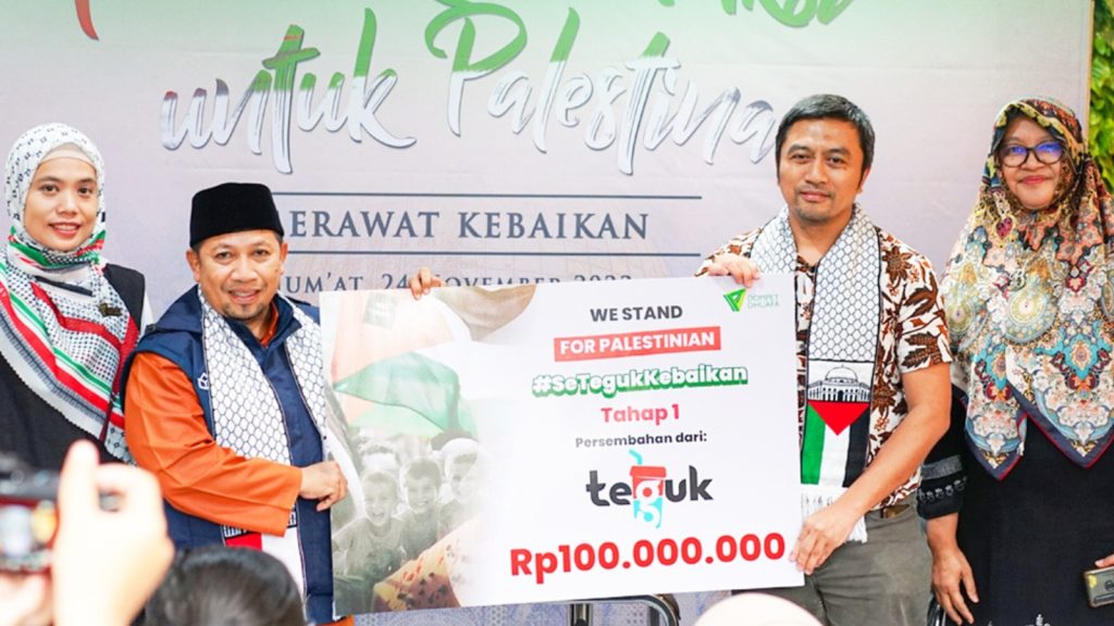 Teguk Gandeng Dompet Dhuafa