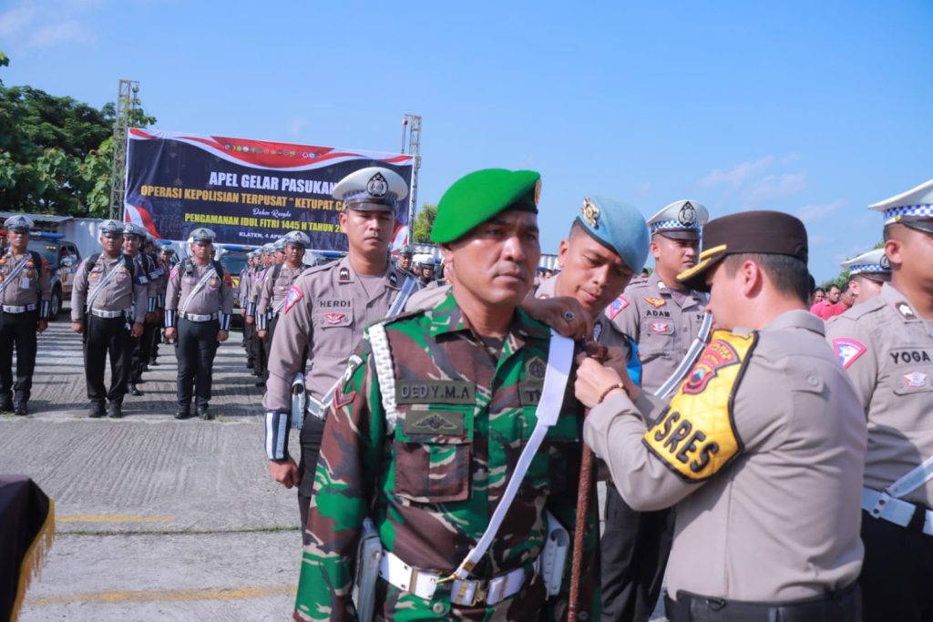 Polres Klaten Gelar Pasukan Ops Ketupat Candi