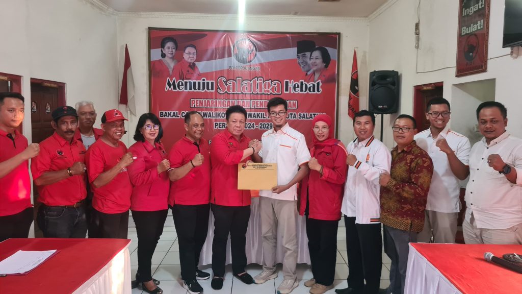 Abdul Fattah Ismail Farras di Kantor PDIP
