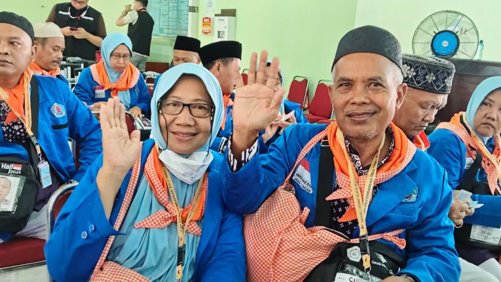 Jemaah haji di embarkasi