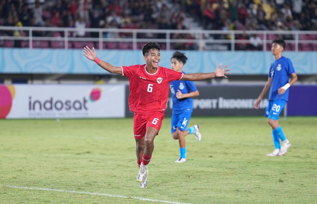 Indonesia vs singapura aff u16