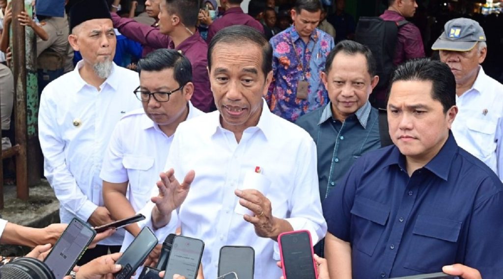Jokowi di Dumai Riau