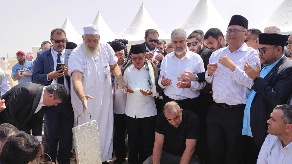 Jusuf Kalla layat Ismail Haniyeh