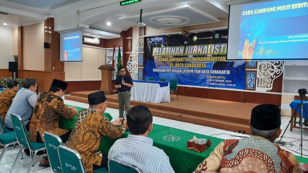 pemuda muh solo pelatihan jurnalistik