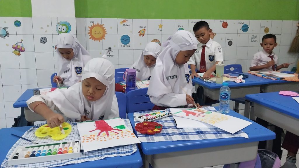 SD Muh Palur siswa kls 1