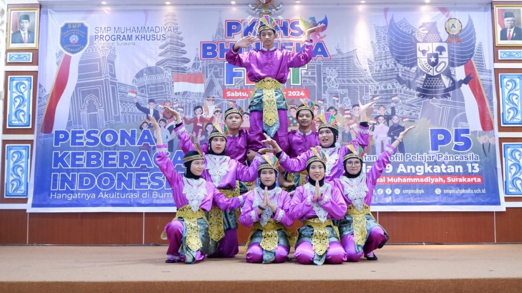 Siswa SMP Muh PK budaya