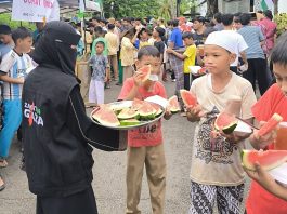 Aksi Palestina bagi semangka