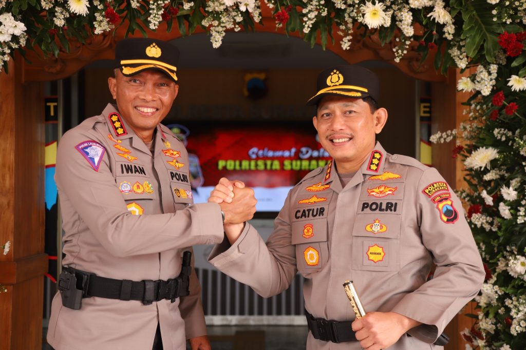 Kapolres Solo Catur dan Iwan
