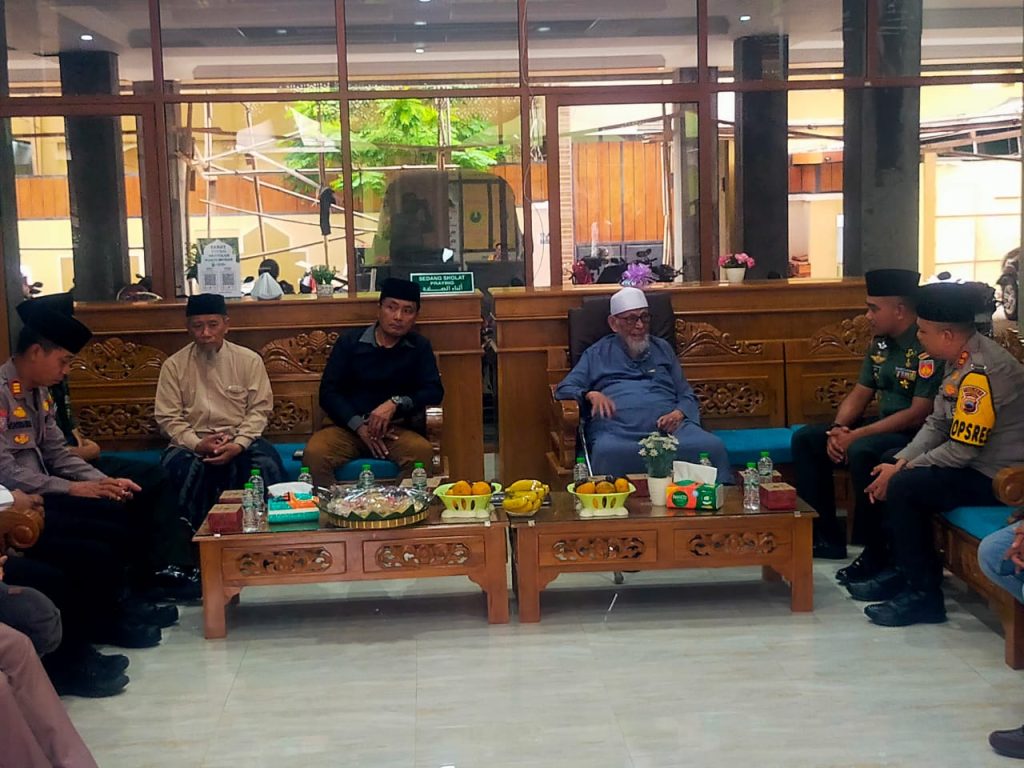 Ust Abu Bakar,Dandim dan Polres Sukoharjo
