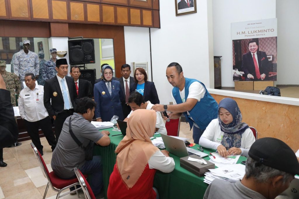 Karyawan Sritex dan bupati sukoharjo