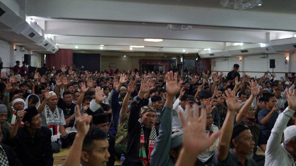 Aksi Pelestina di Graha Wisata