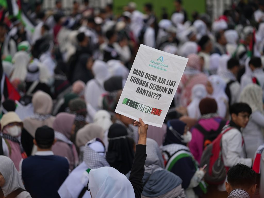 Bandung lautan palestina