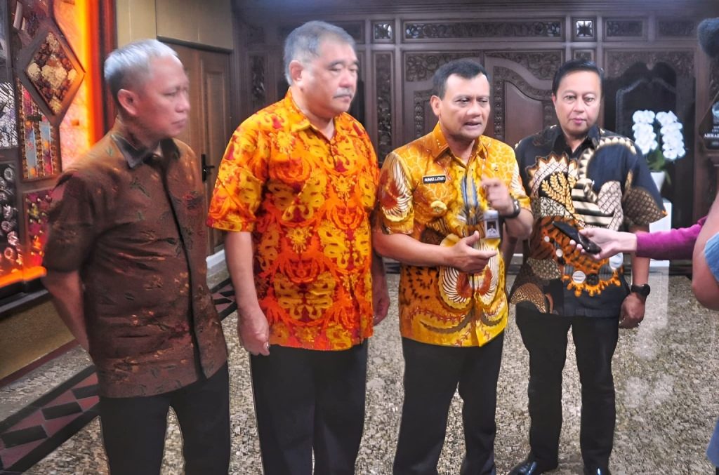 Gubernur Jateng jumpa pers borobudur run
