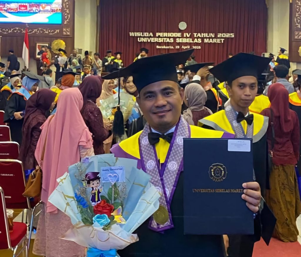 Jack Harun wisuda s2
