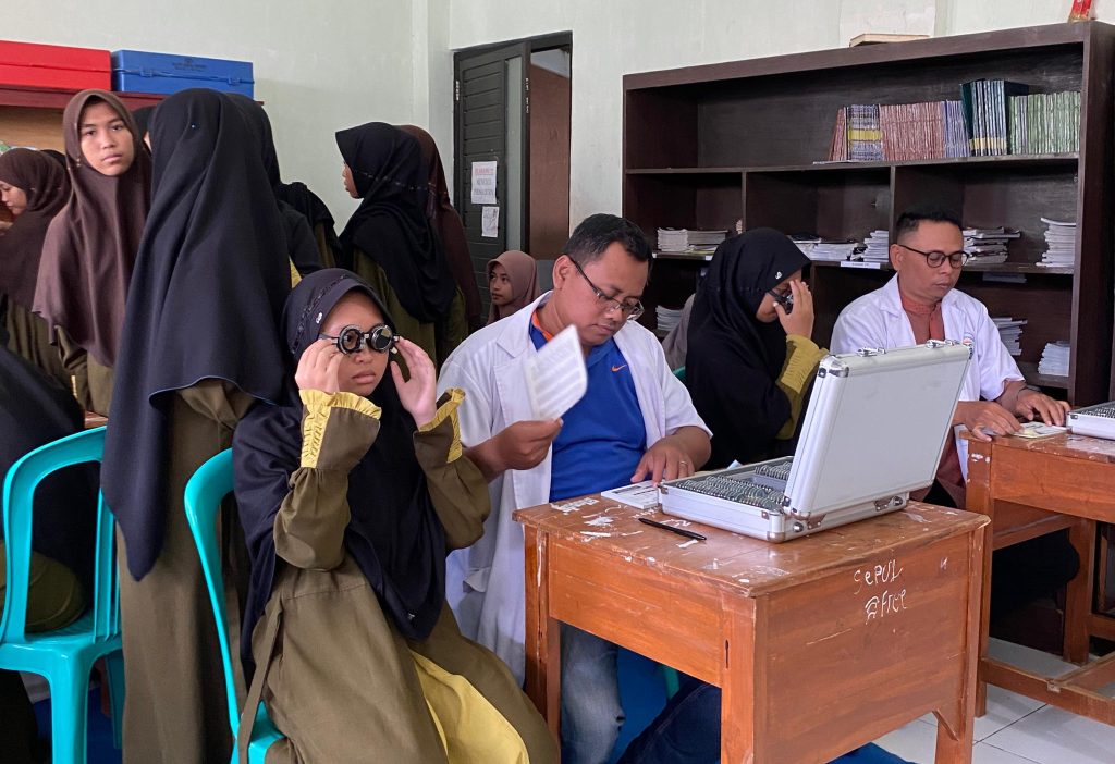 Baznas Brebes cek kesehatan Santri MBS