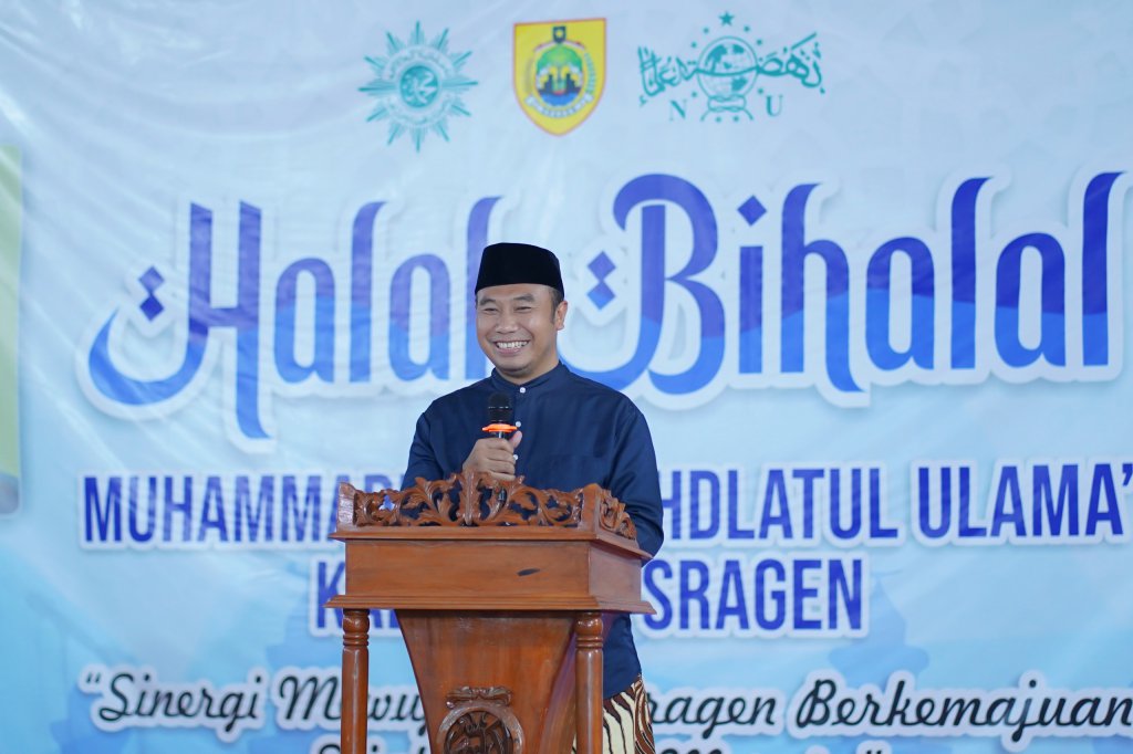 Bupati Sragen halal bihalal