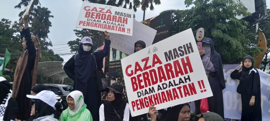 Majelis Ukhuwah Bogor Raya Aksi Palestina