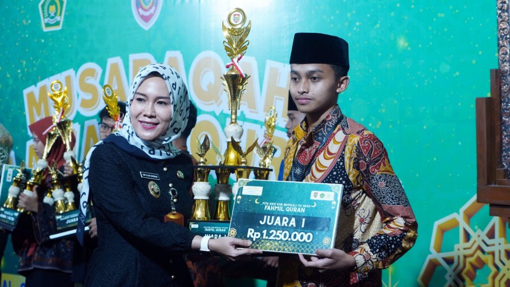 Wabup Dwi Fajar Nirwana lomba MTQ