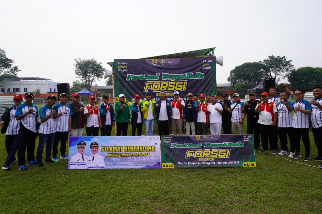 Bupati Sragen Festival Sepak Bola