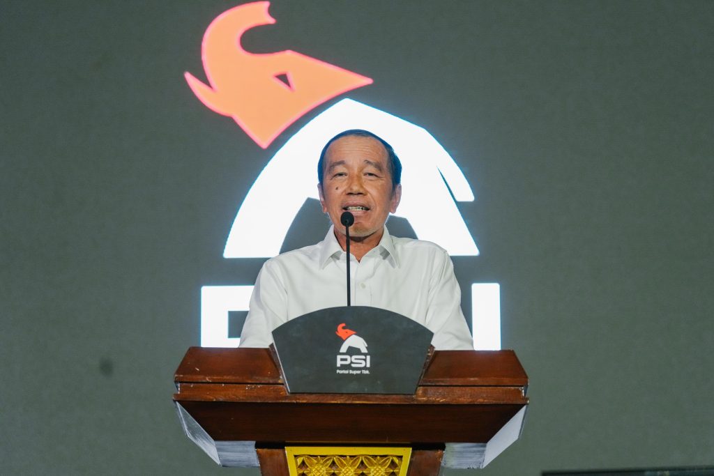 Jokowi konggres PSI di Solo