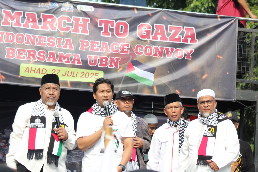 Kades Wonorejo Yusuf Aziz Rahma aksi Palestina