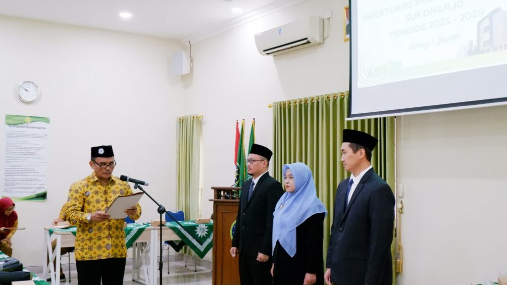 RS PKU Muh Sukoharjo pelantikan direksi