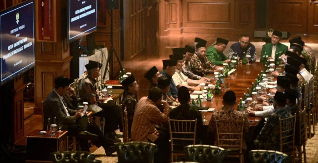 Presiden Prabowo dan tokoh Islam