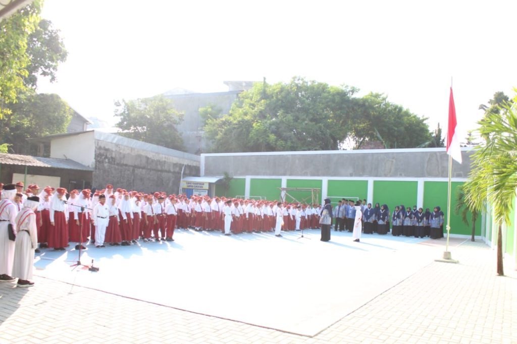 SD Muh Palur Upacara HUT RI