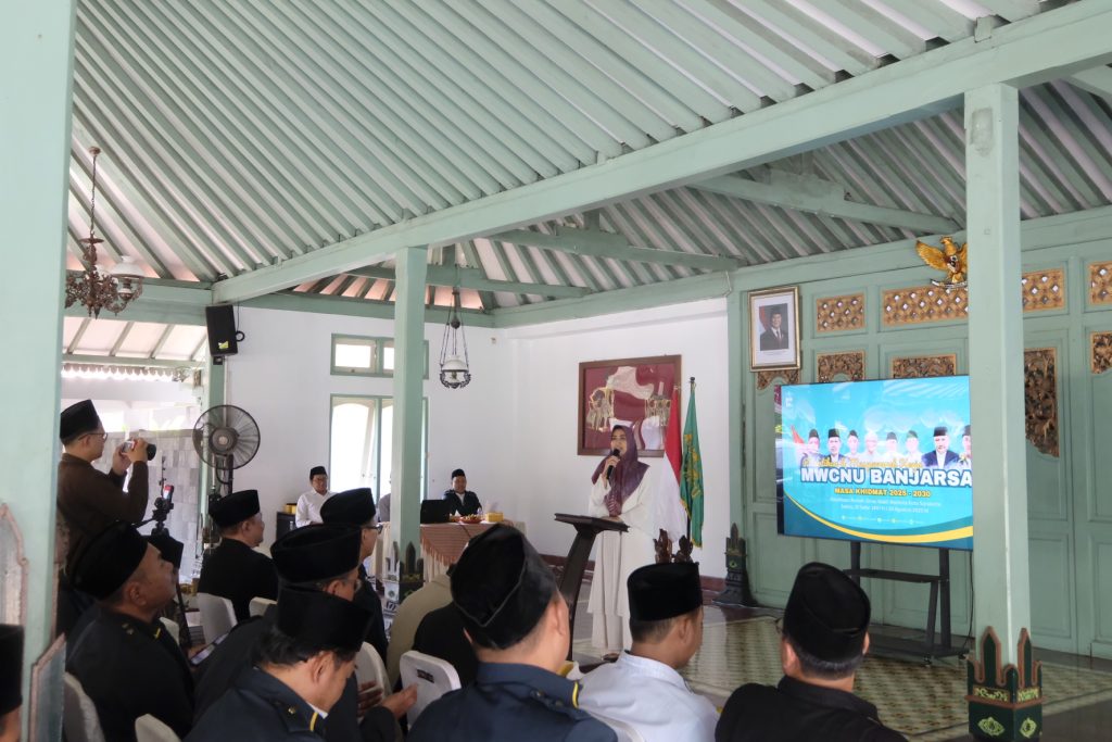 Wawali Astrid lantuk MWC NU Banjarsari
