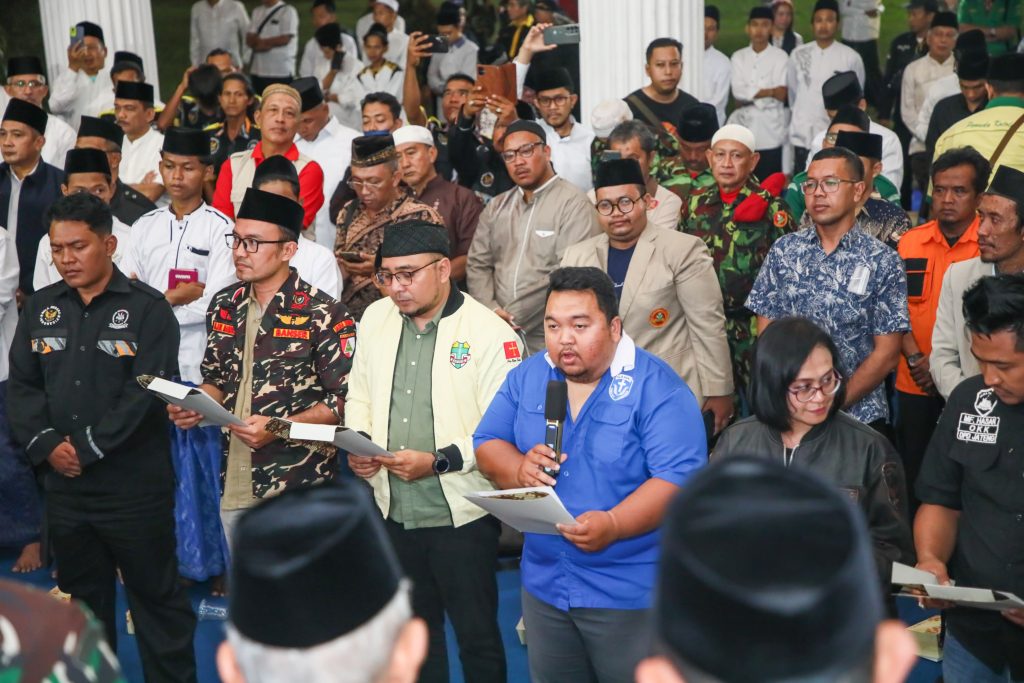 Doa Lintas Agama di Wisma Perdamaian