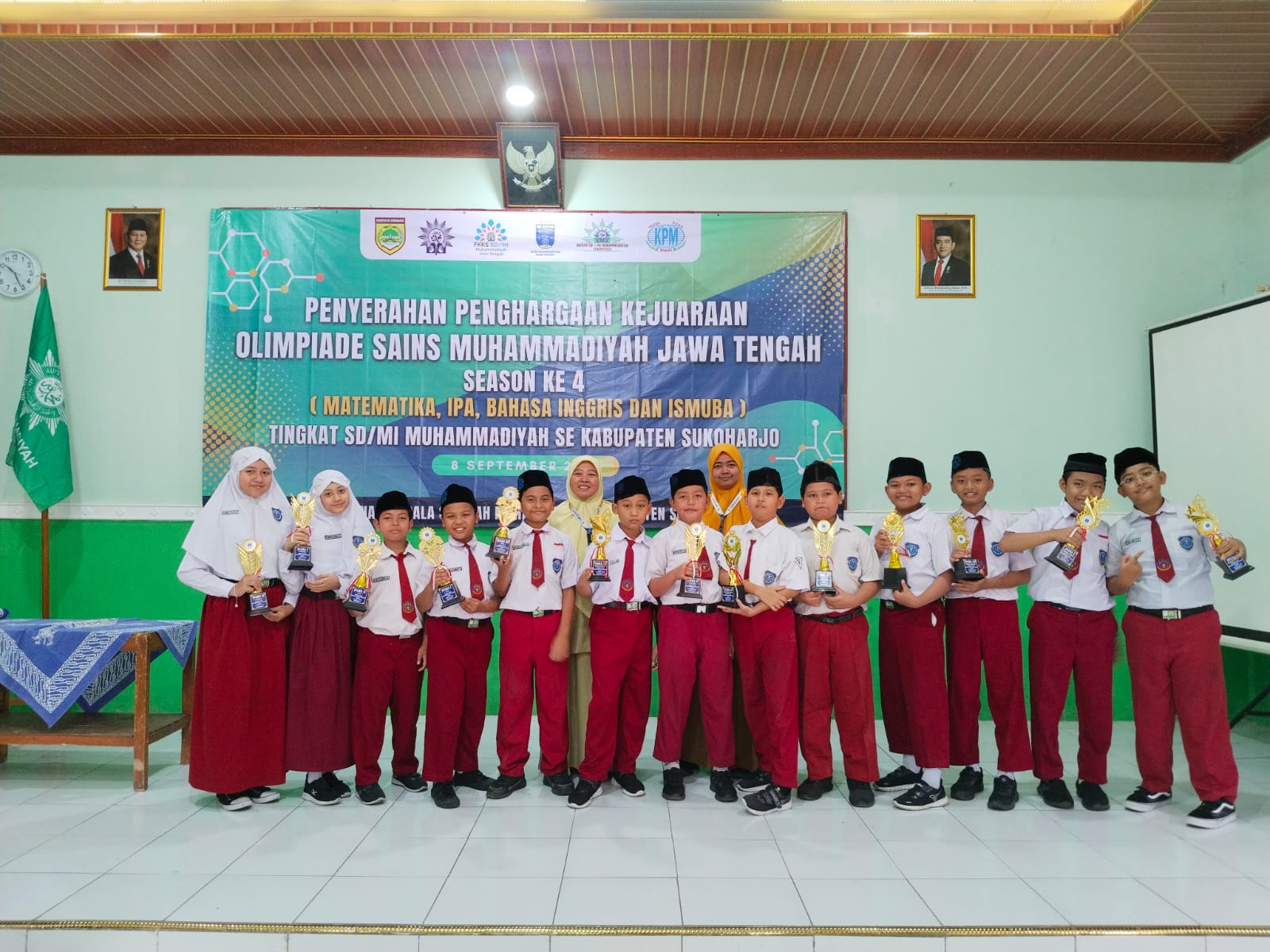 SD Muh Palur Raih Belasan Medali
