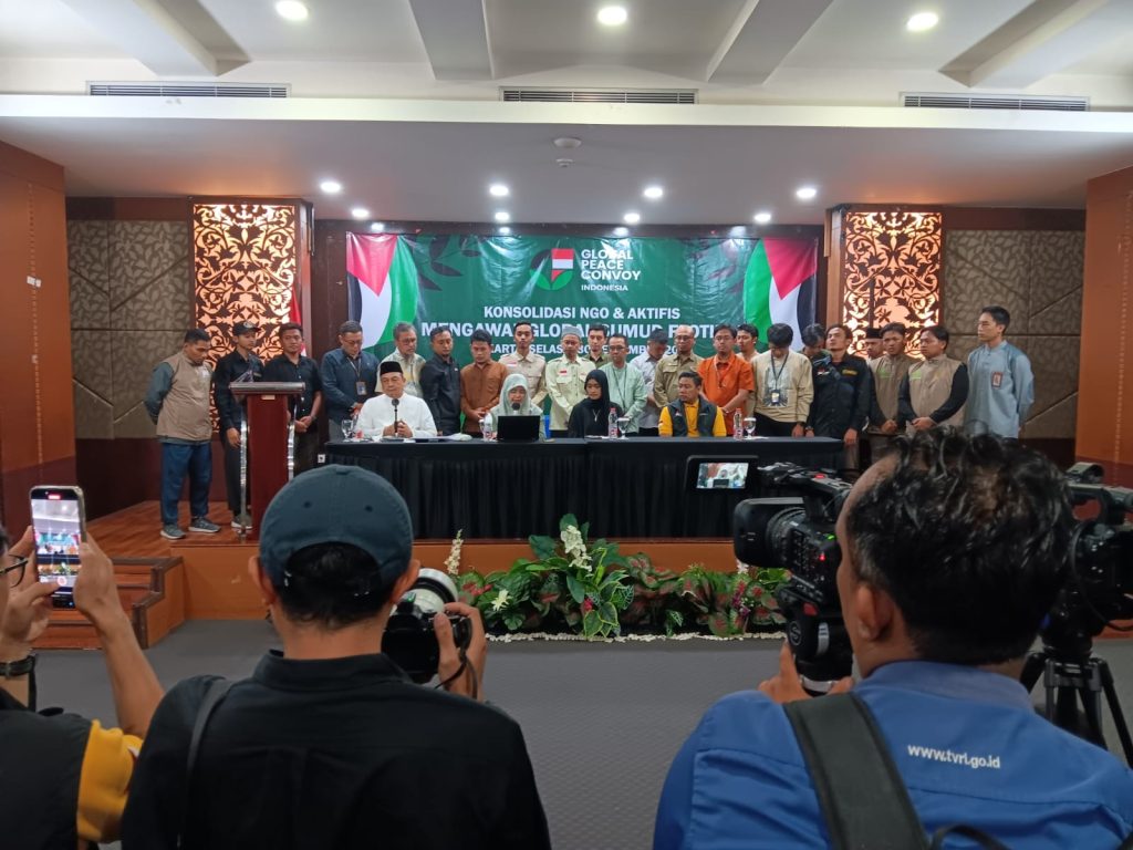 Global Peace Convoy Indonesia Jumpa Pers