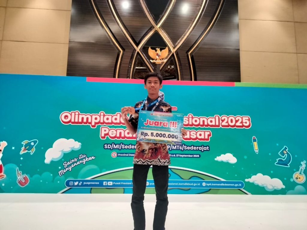 Siswa SMP Muh PK Danish Muhammad
