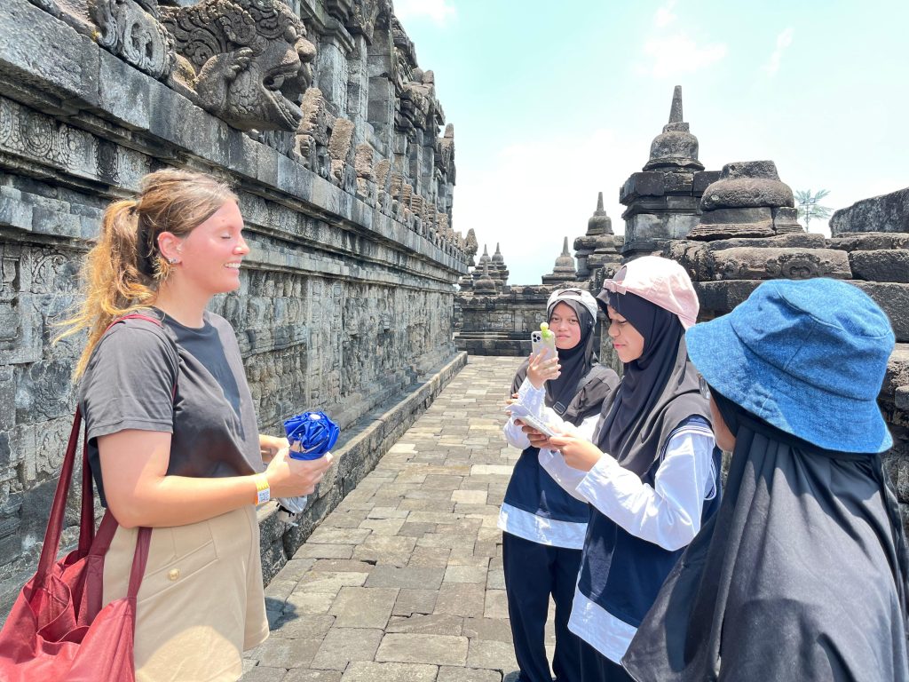 Siswa SMP Muh PK di Borobudur