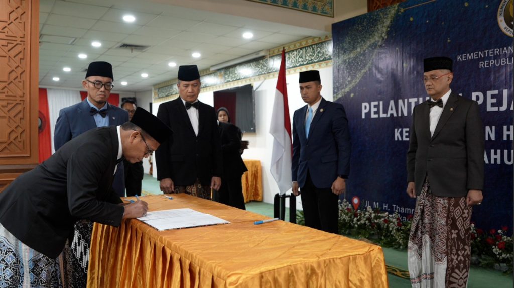 Menteri Haji dan Umrah RI Lantik Pejabat Struktural